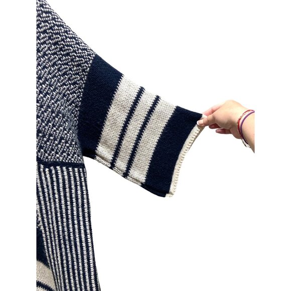 Libero Milano Italian Made Cardigan Blue One Size - Picture 9 of 12